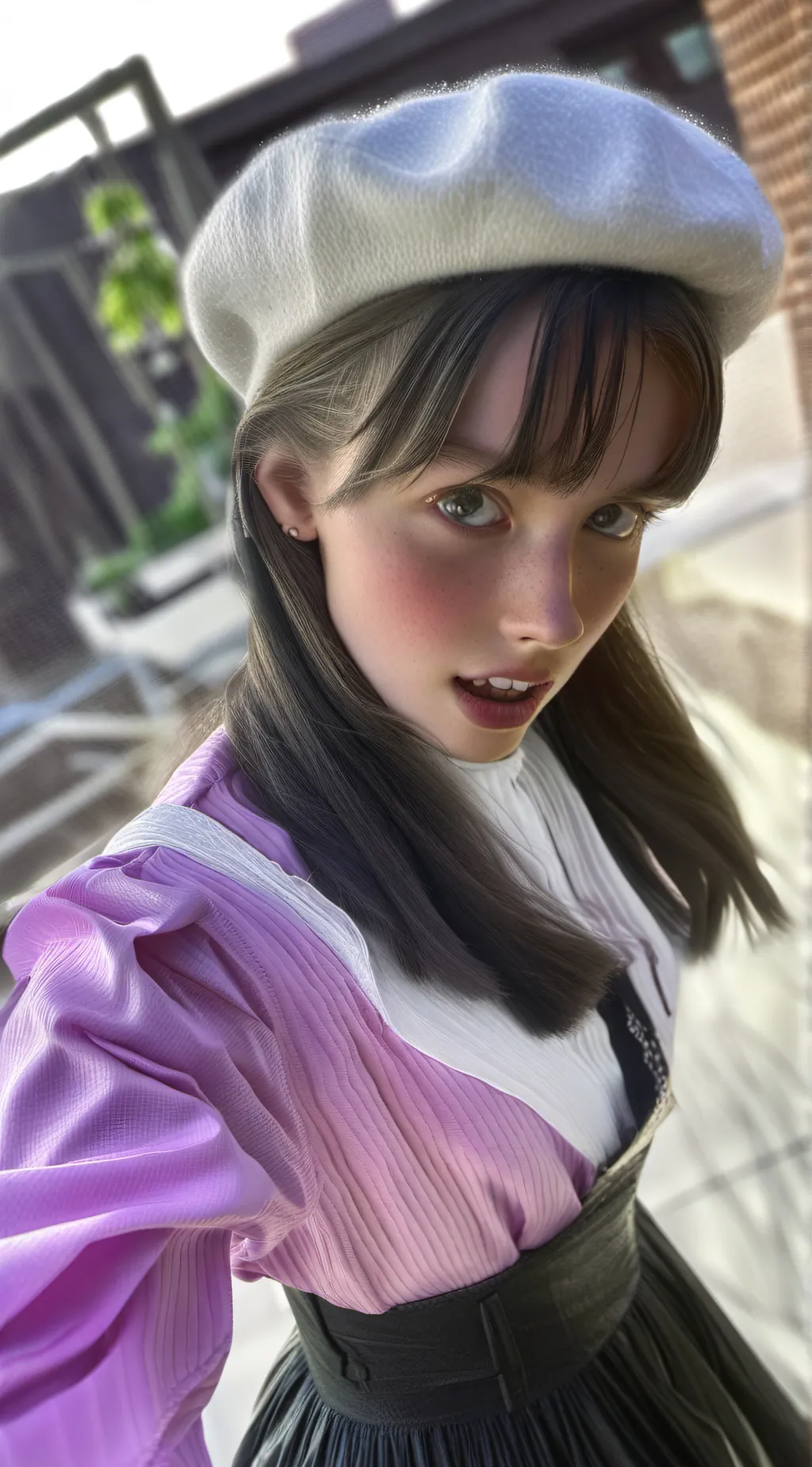 ai character: Bella  background