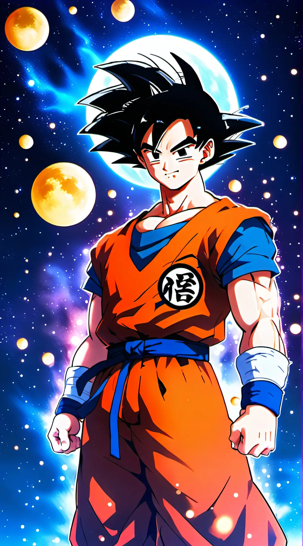 ai character: DBZ background
