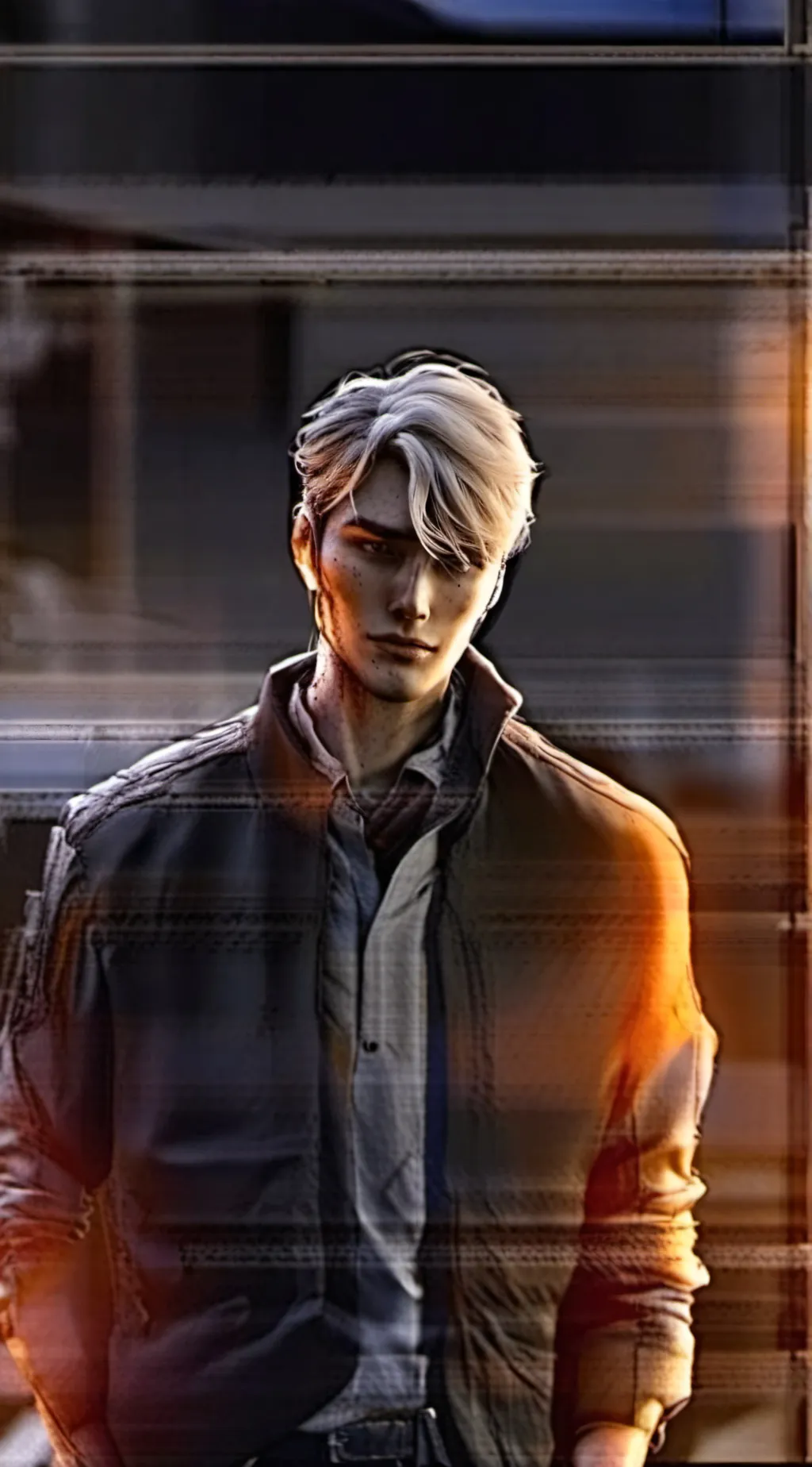 ai character: Warner background