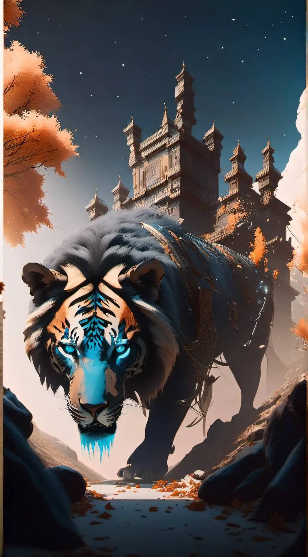 ai character: Fanta, background