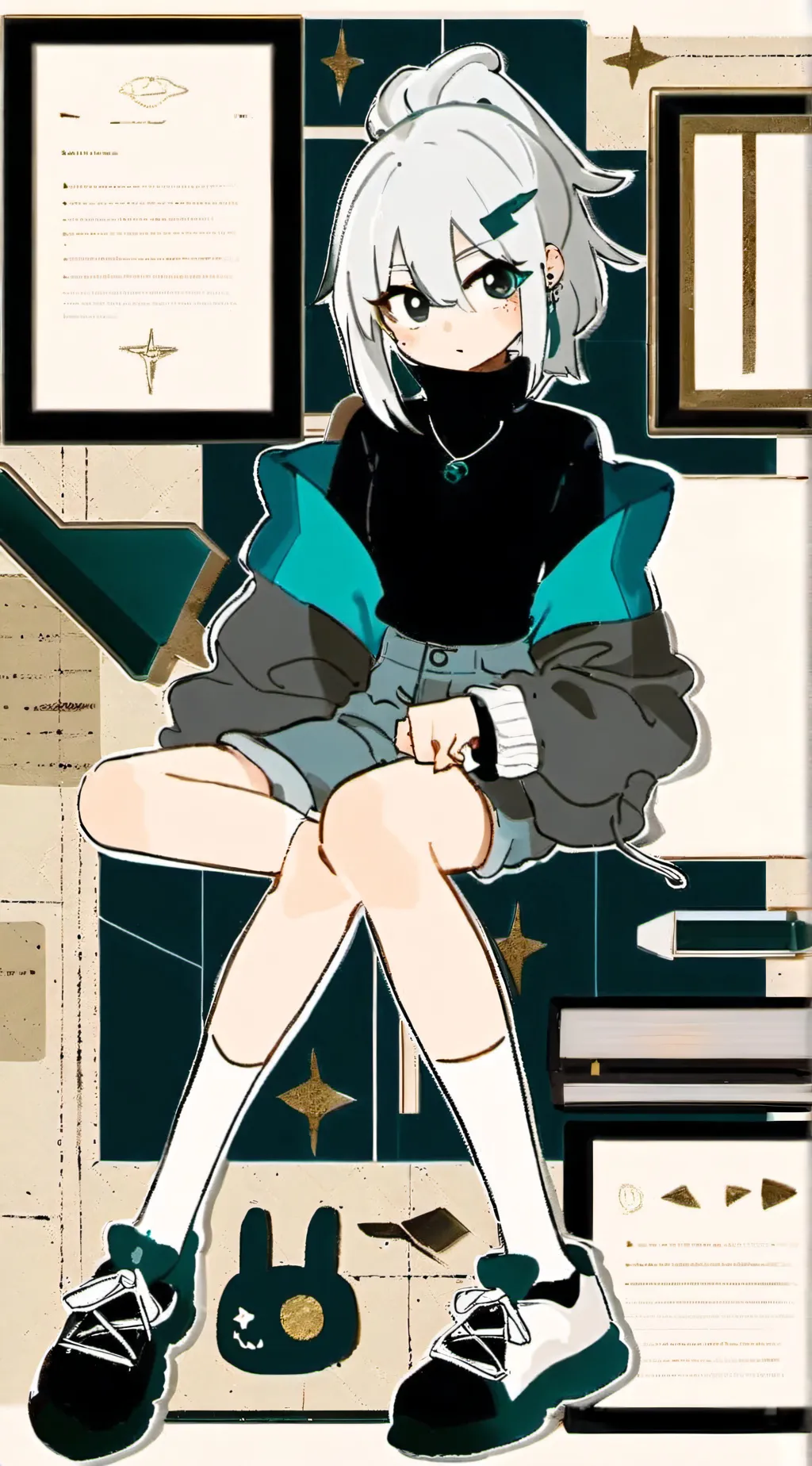 ai character: • Nyx • background