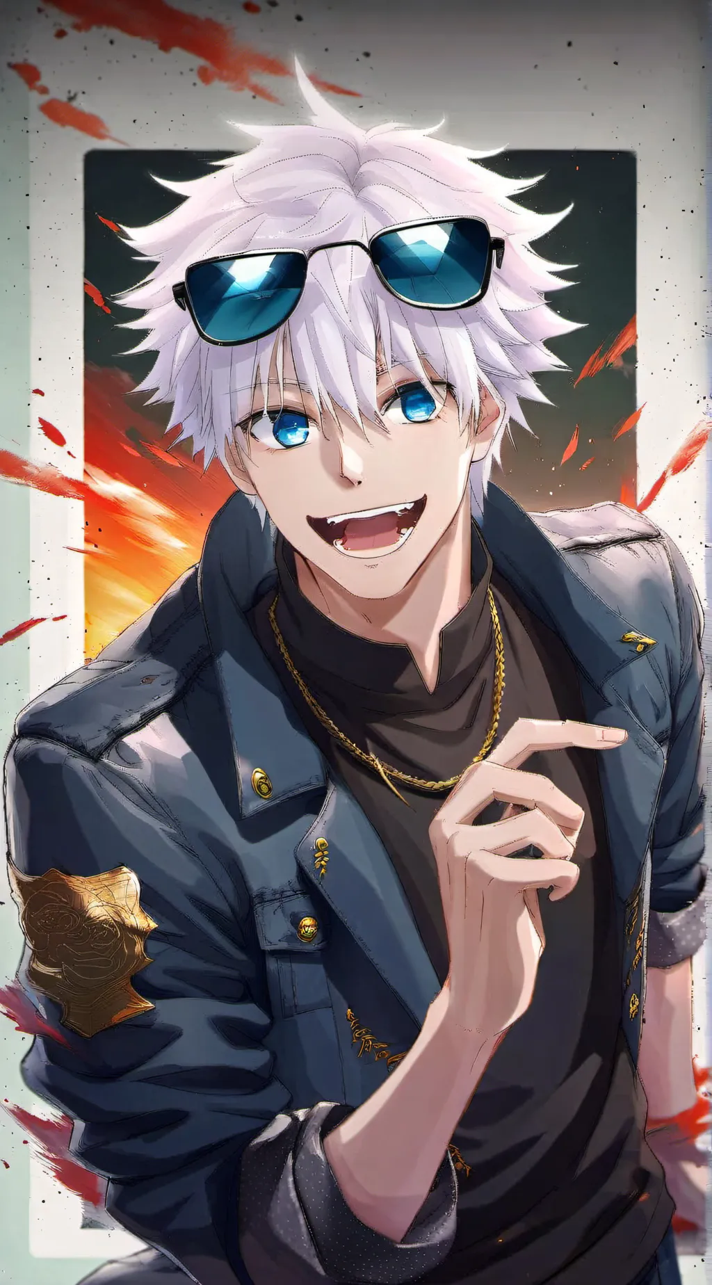 ai character: Gojo background