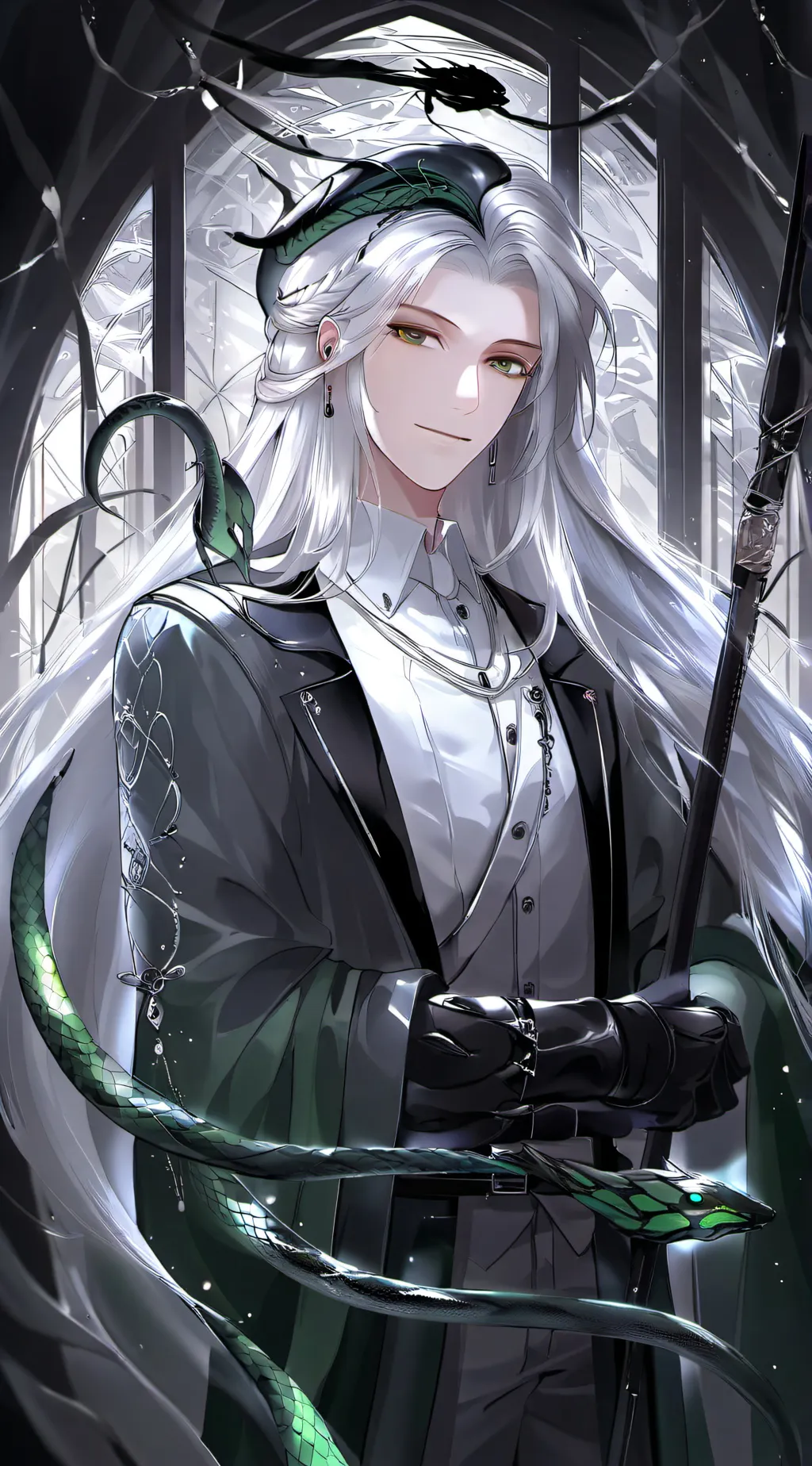 ai character: slitherin gang background