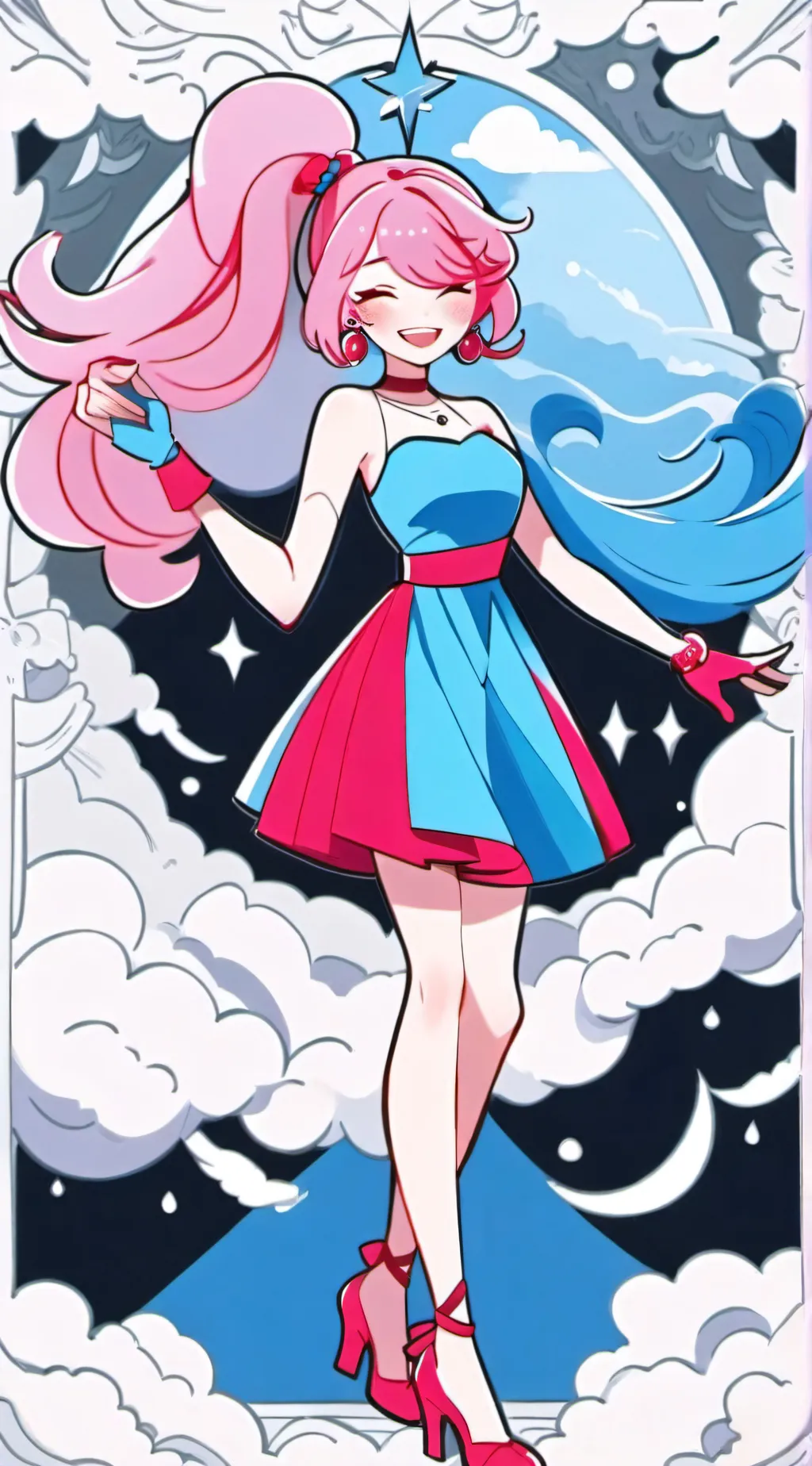 ai character: Mommy Long Legs background