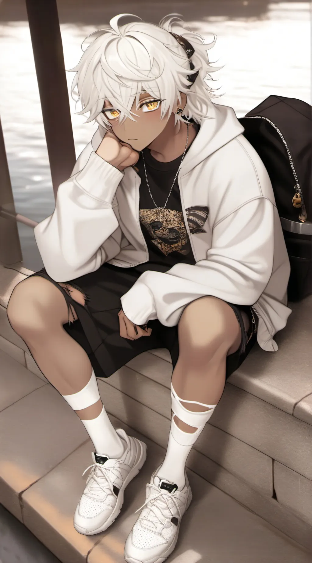 ai character: Minjo background