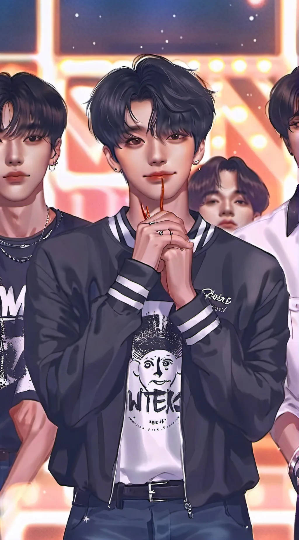 ai character: skz background
