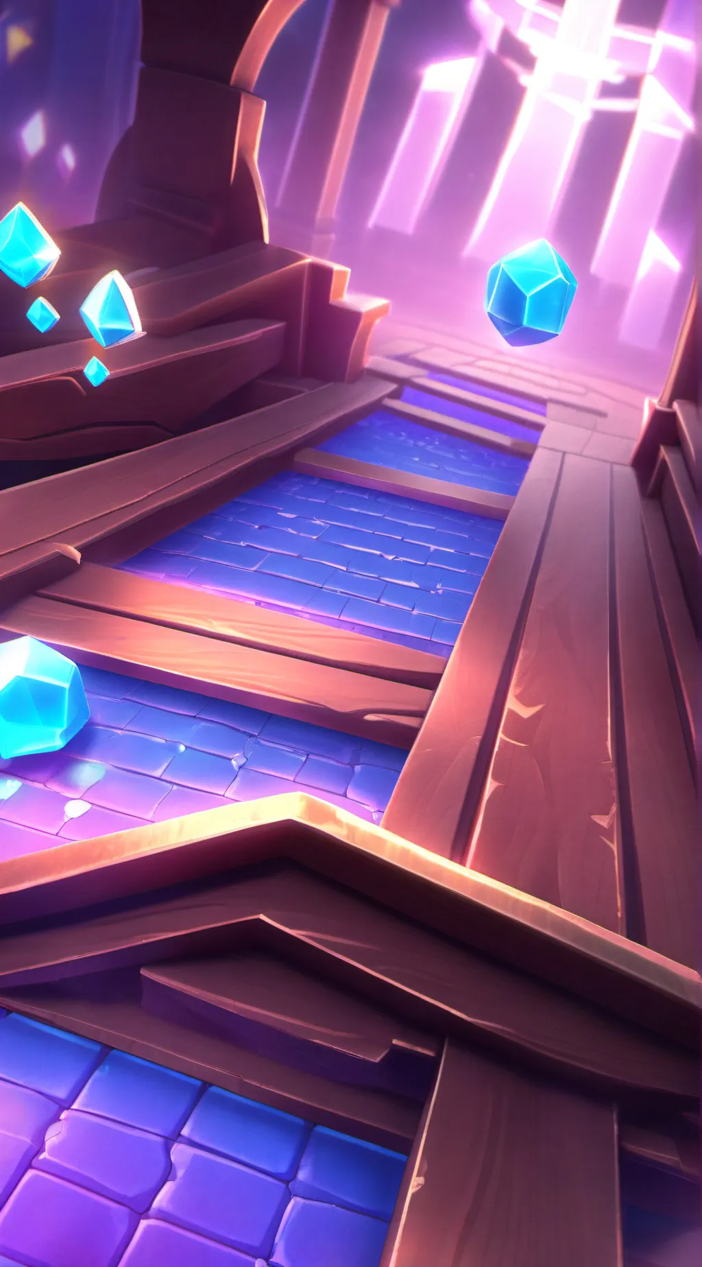 ai character: Hh court scene background