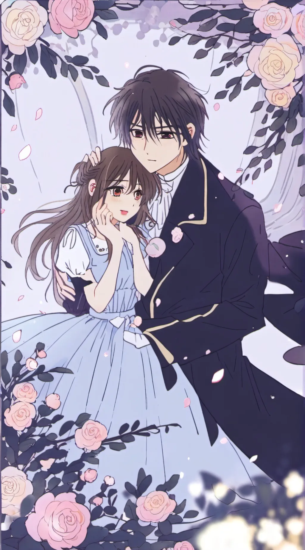 ai character: vampire knight  background