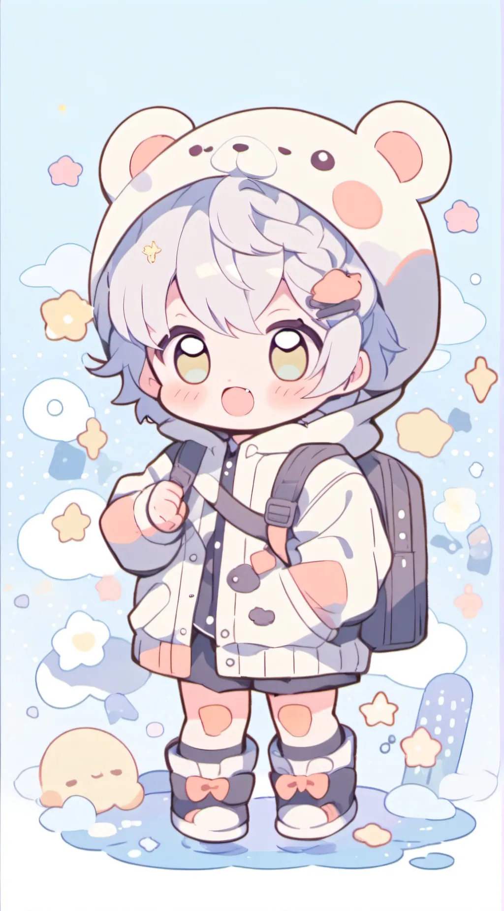 ai character: Ally background