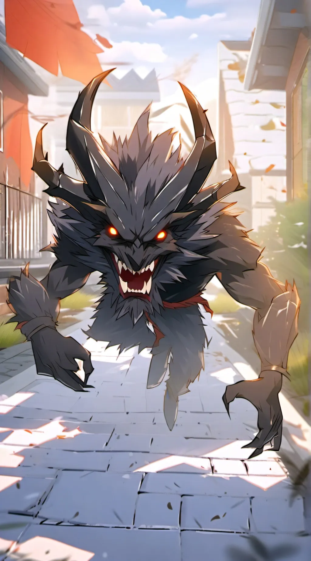 ai character: puppet master background