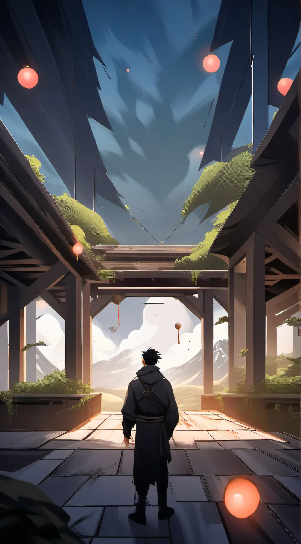 ai character: your out if..... background