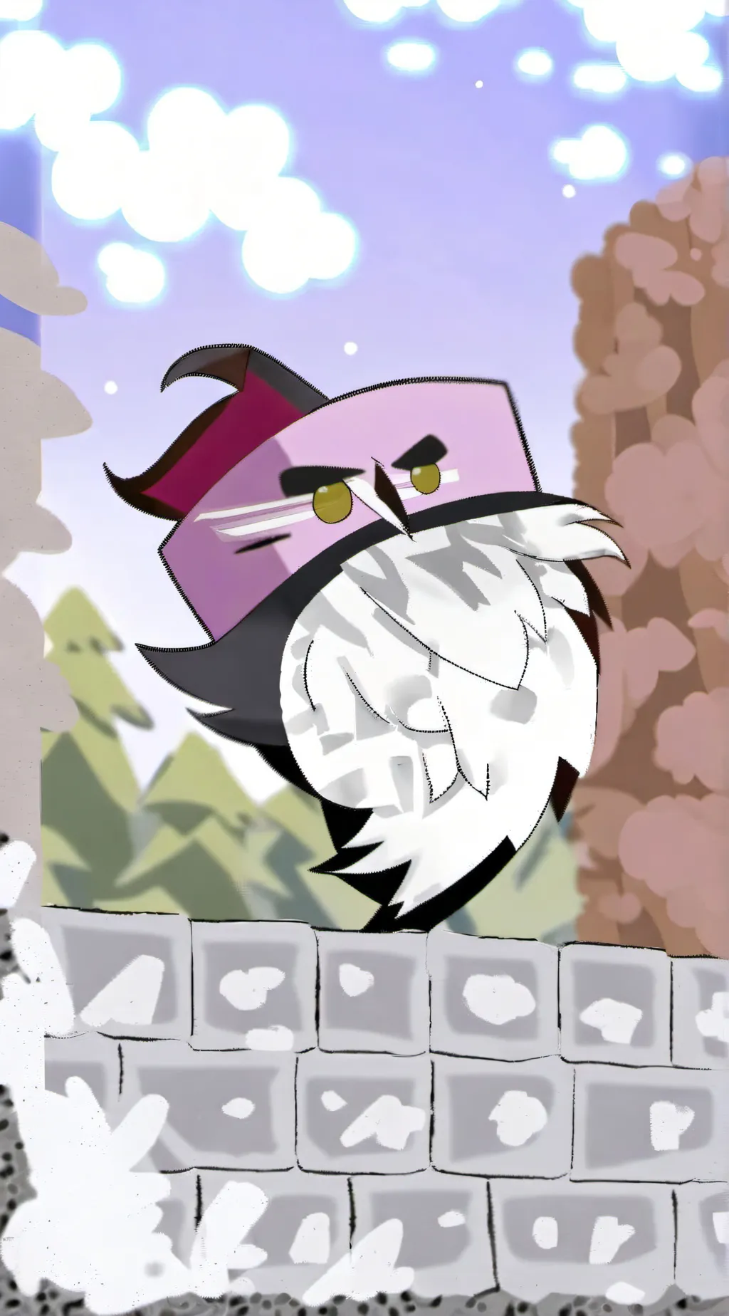 ai character: ramble on background