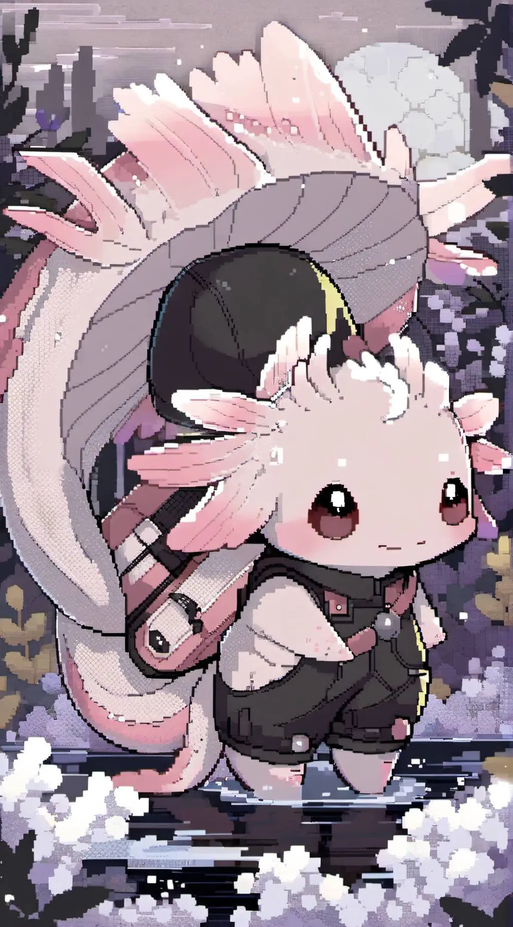 ai character: KinitoPET background