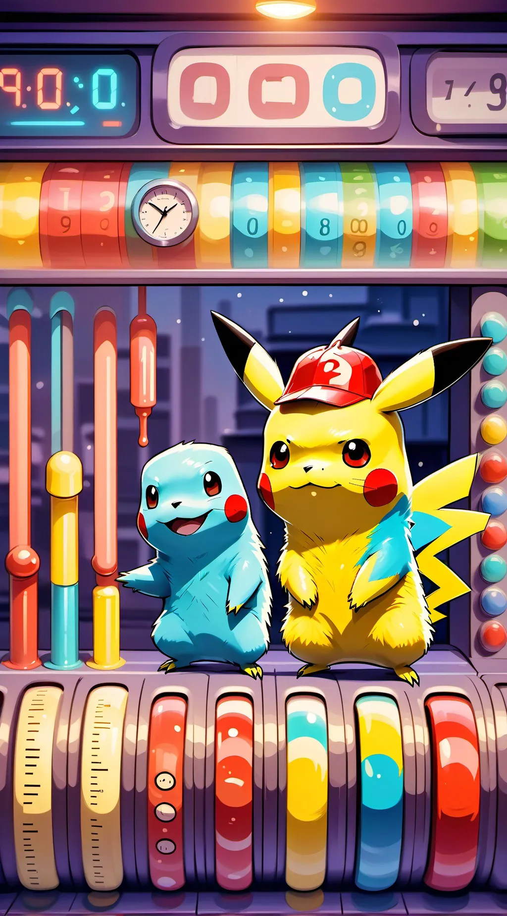 ai character: joke meter background