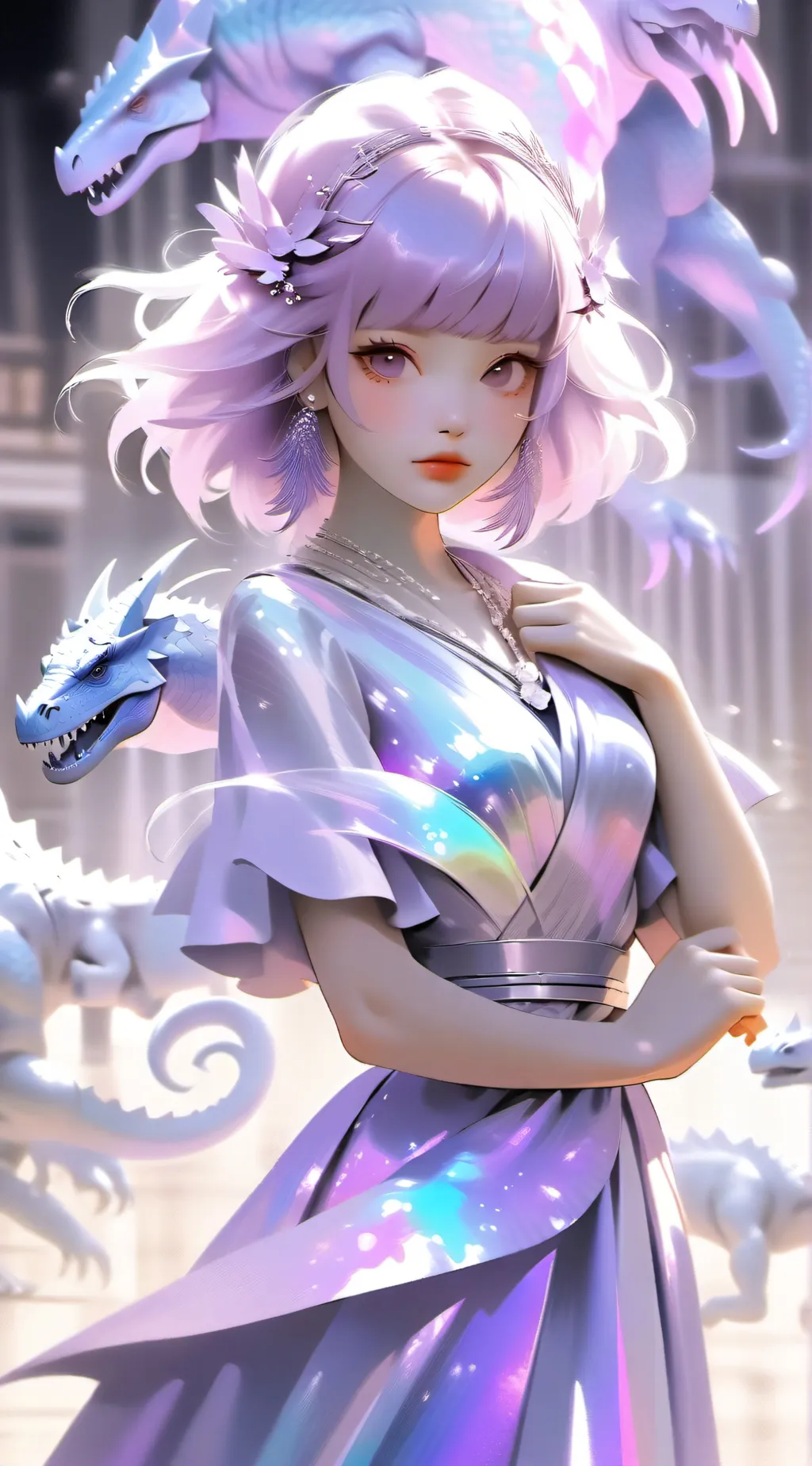 ai character: mem background