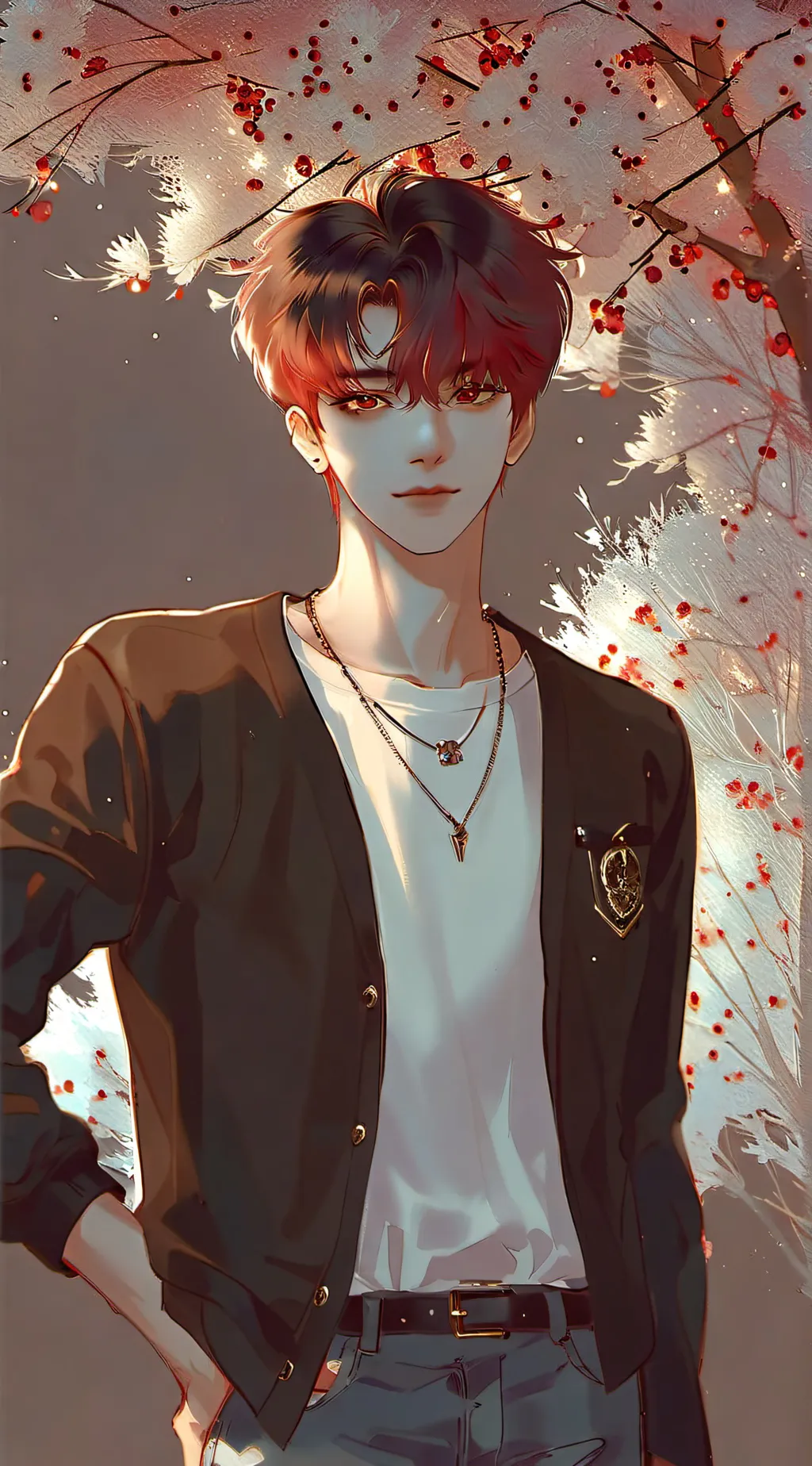 ai character: Seungmin  background