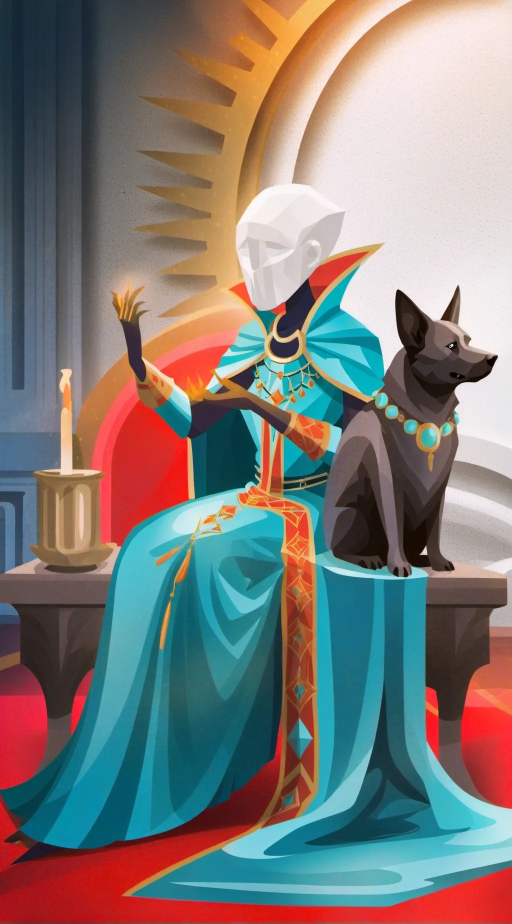 ai character: DBD background