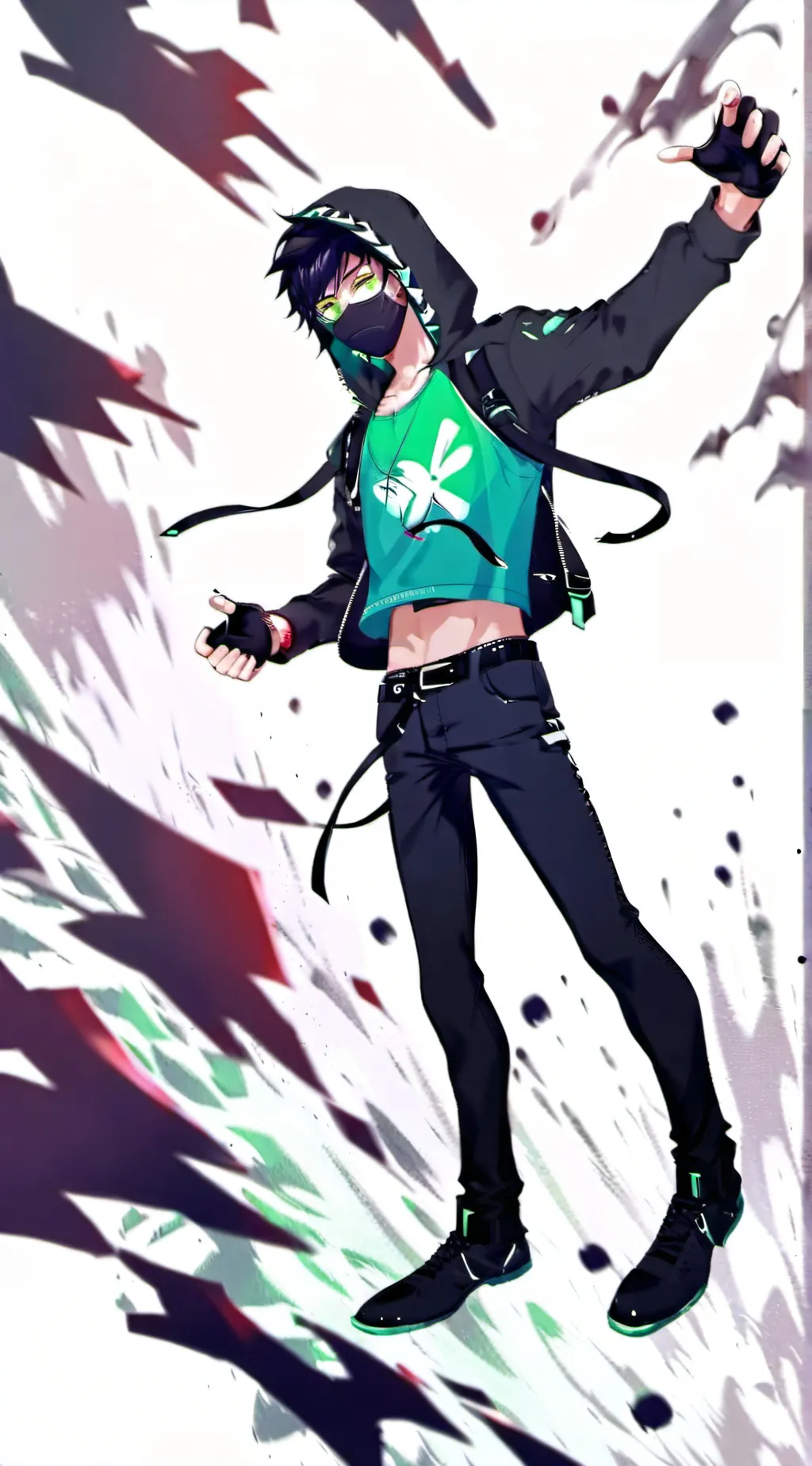 ai character: zane background