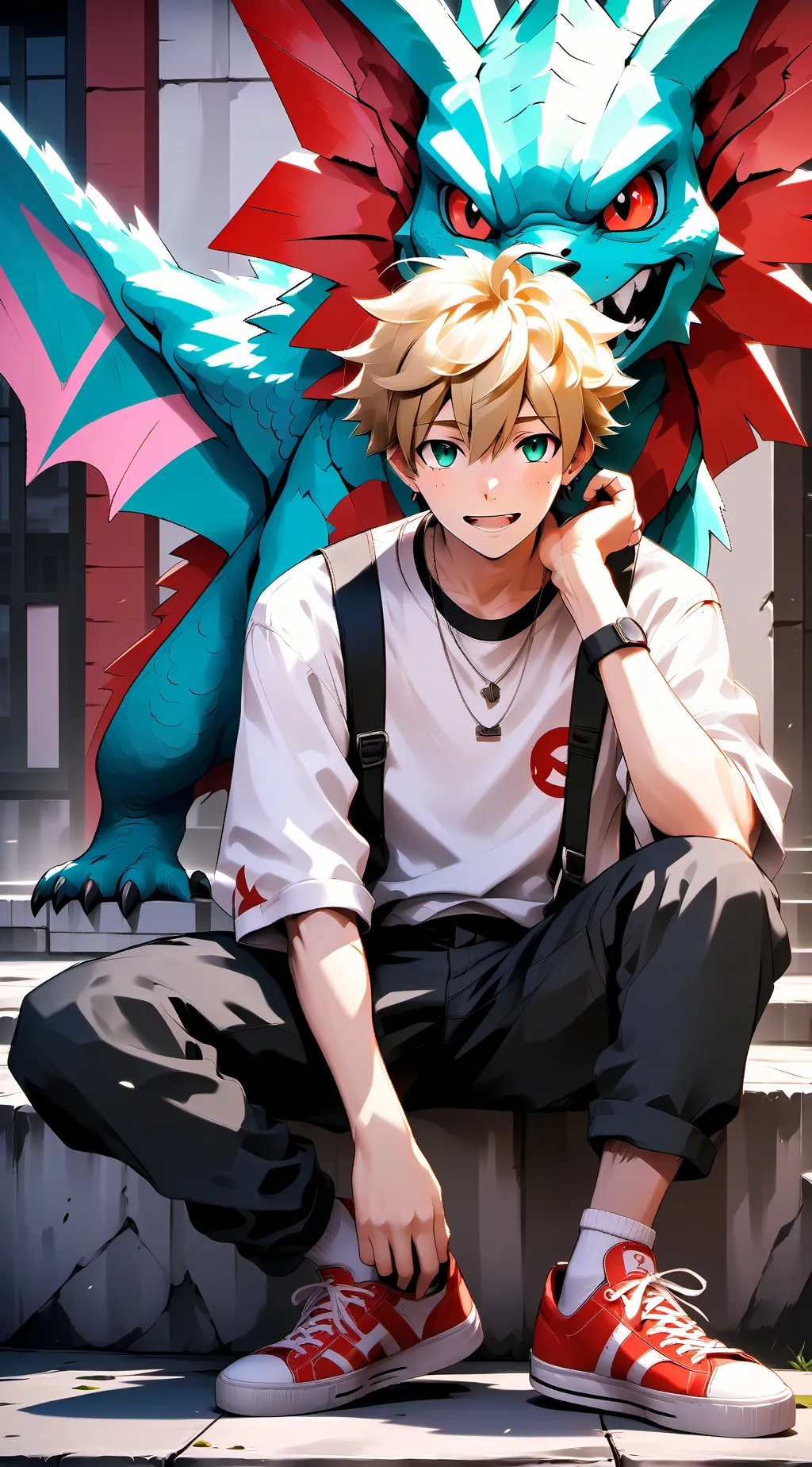 ai character: World of Tareious background