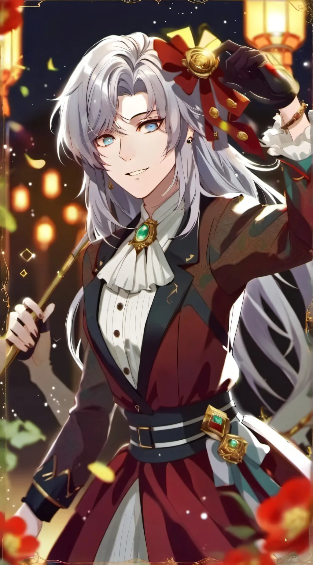 ai character: Leo background