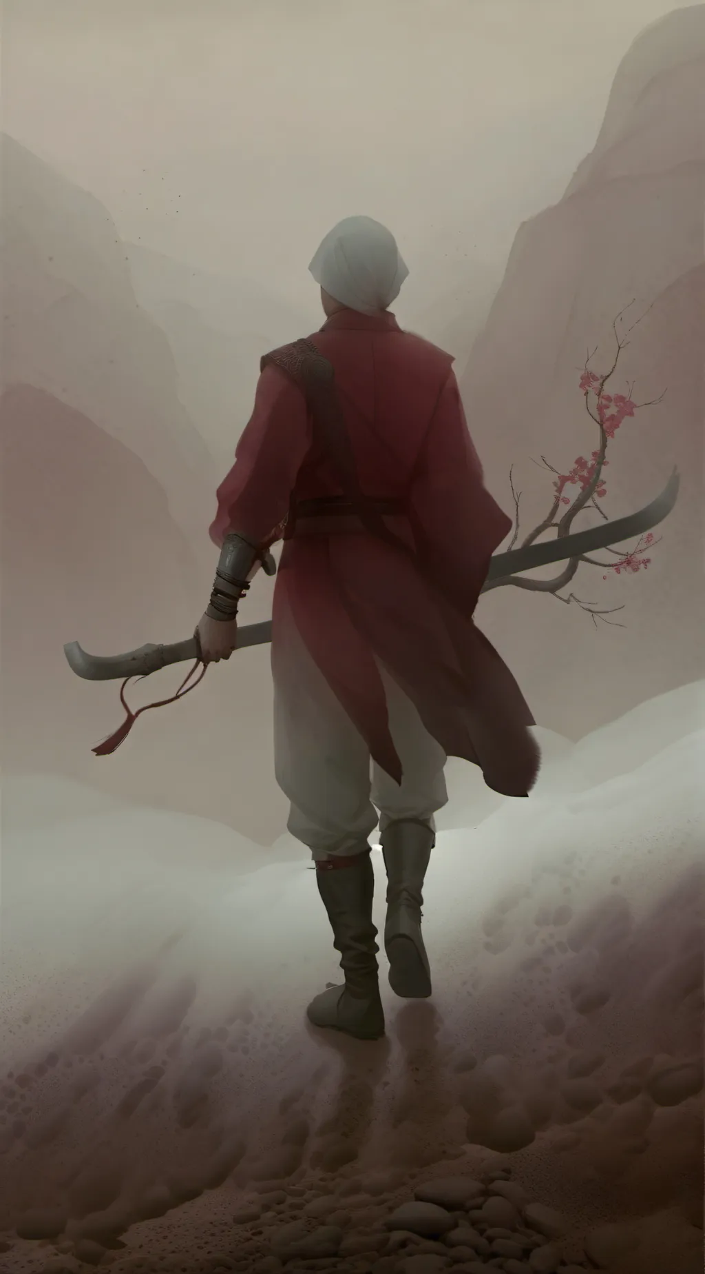 ai character: Hashira allergy! background