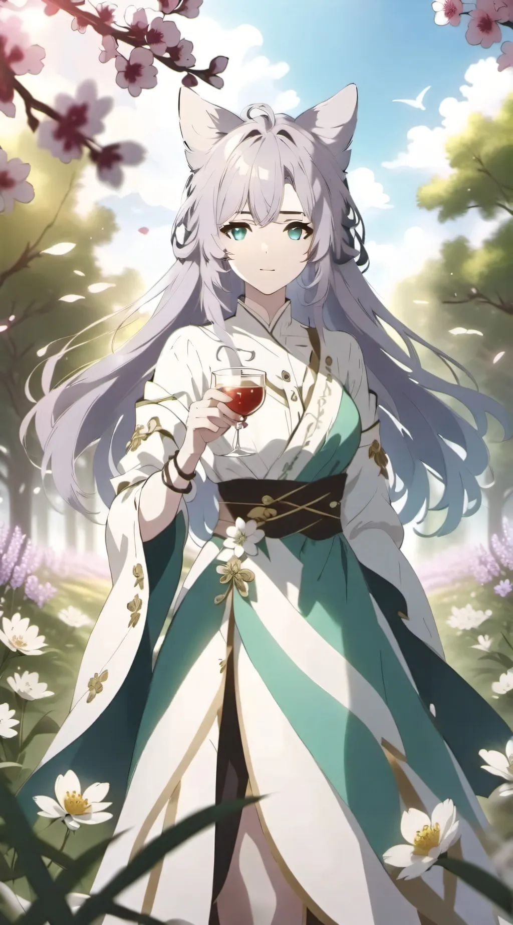 ai character: Kiyomi  background