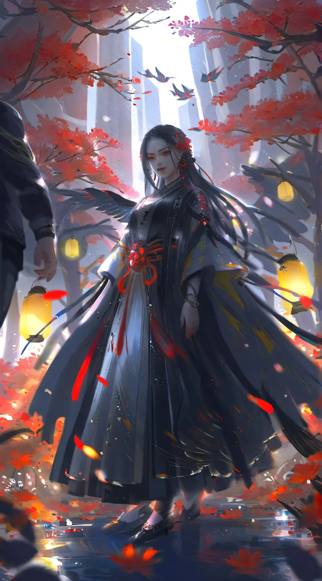 ai character: sakura background