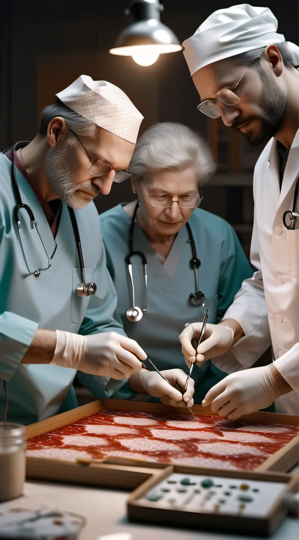 ai character: M*A*S*H background