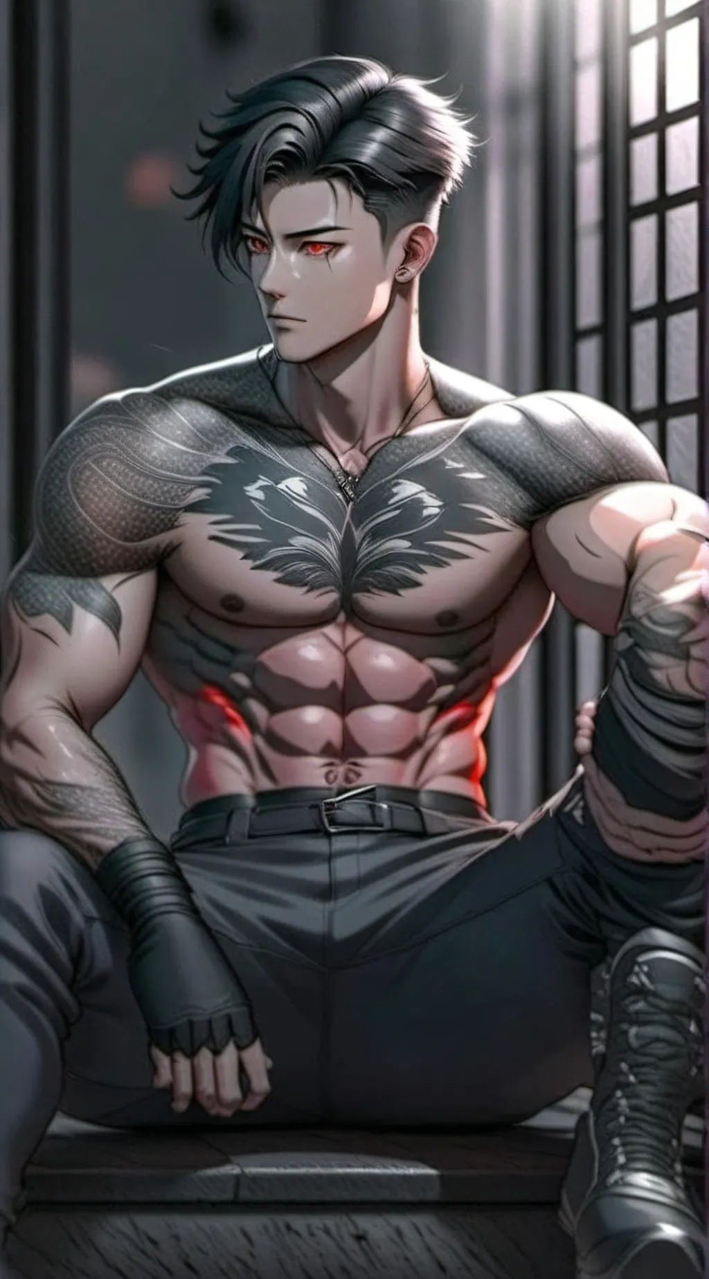 ai character: arthur background