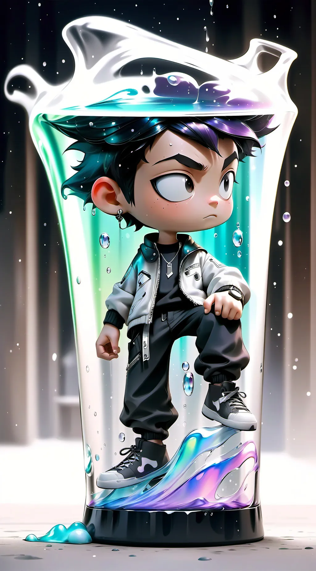 ai character: New kid background