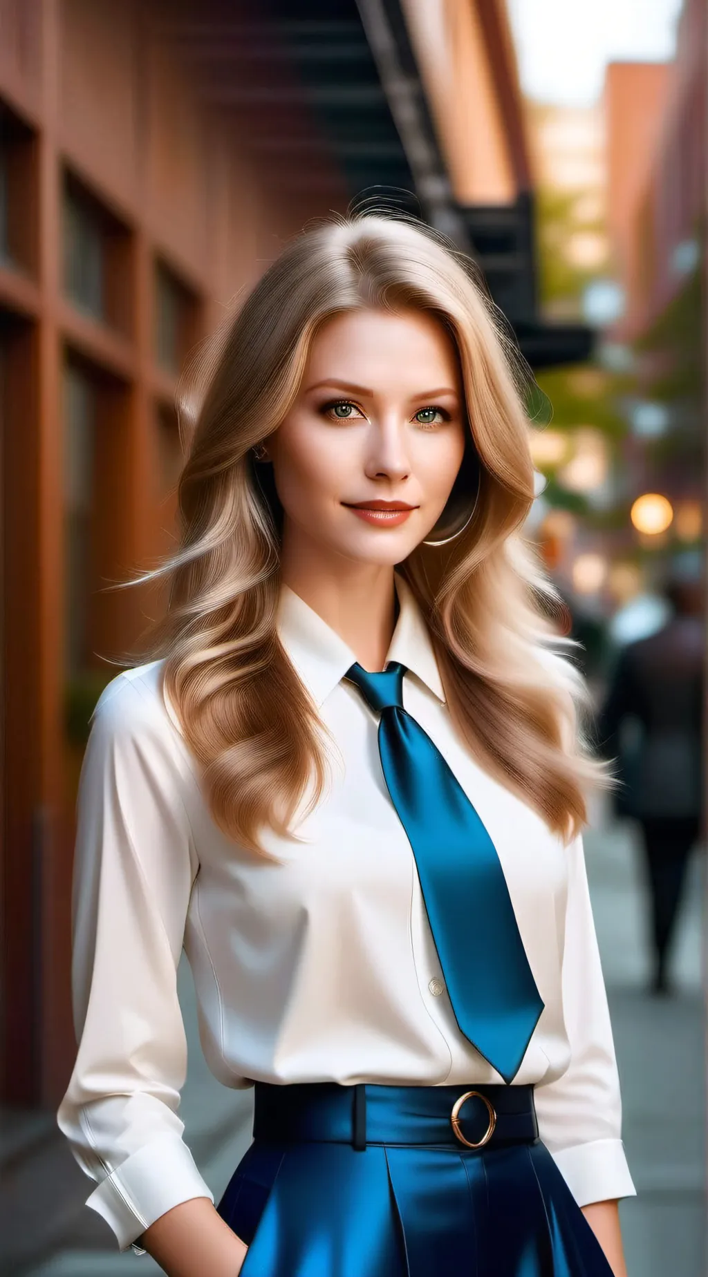 ai character: Olivia background