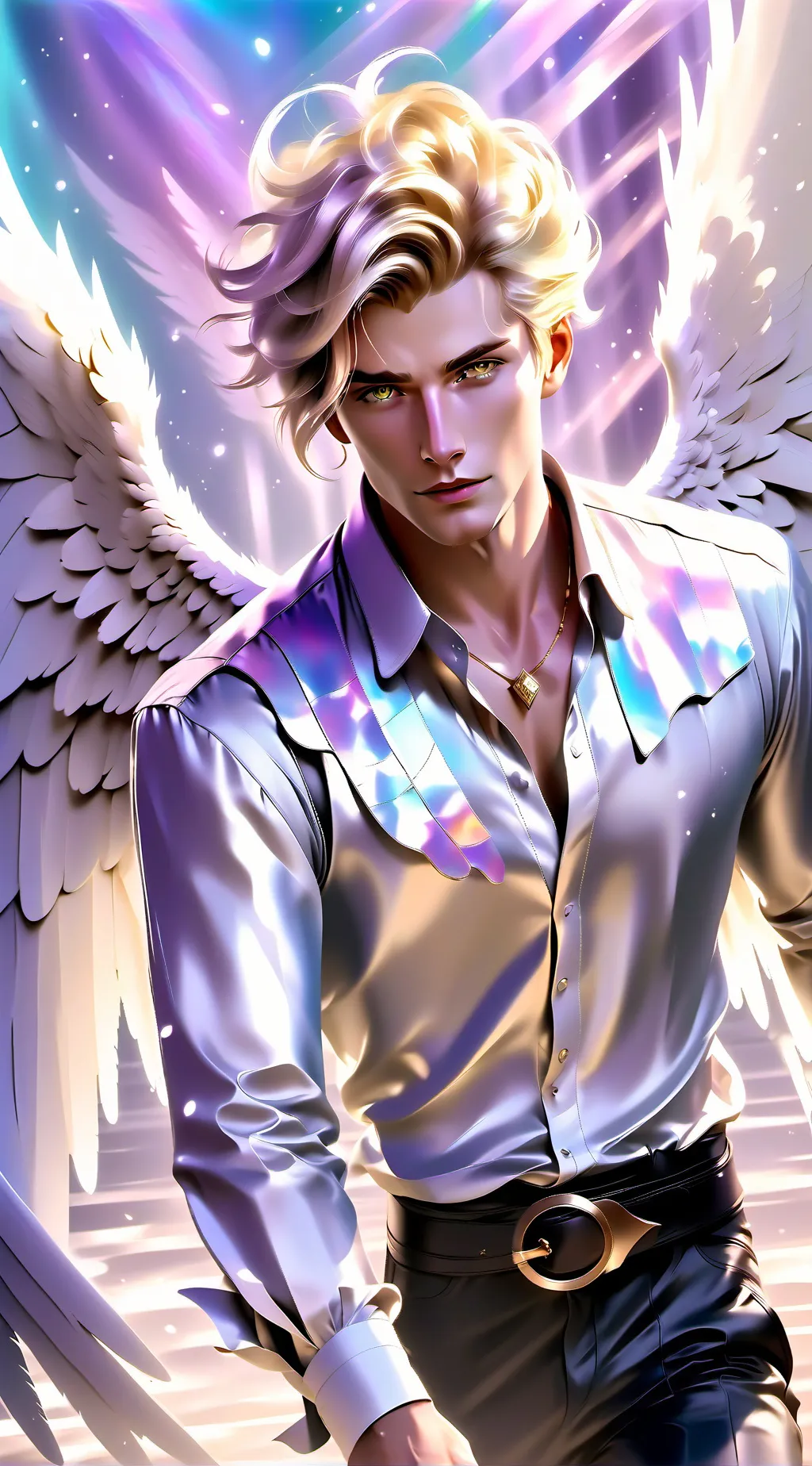 ai character: Aiden  background