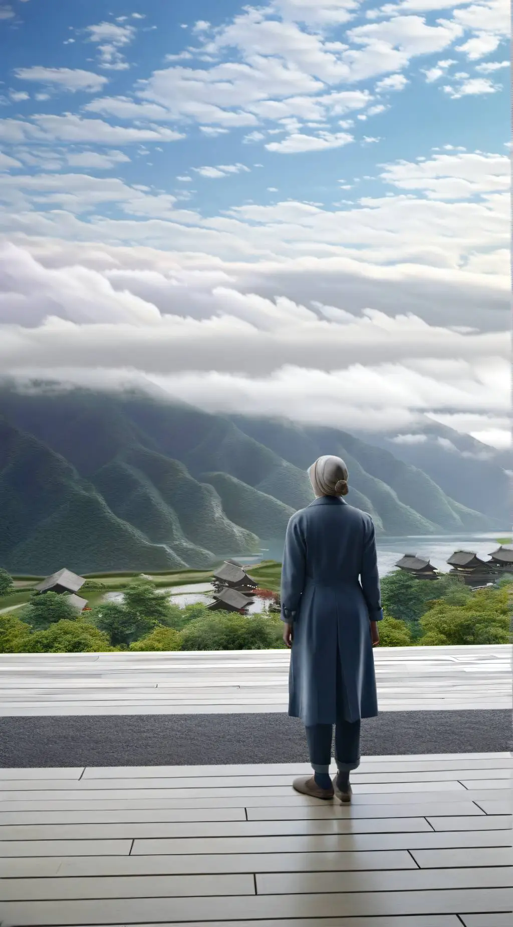 ai character: Stable background