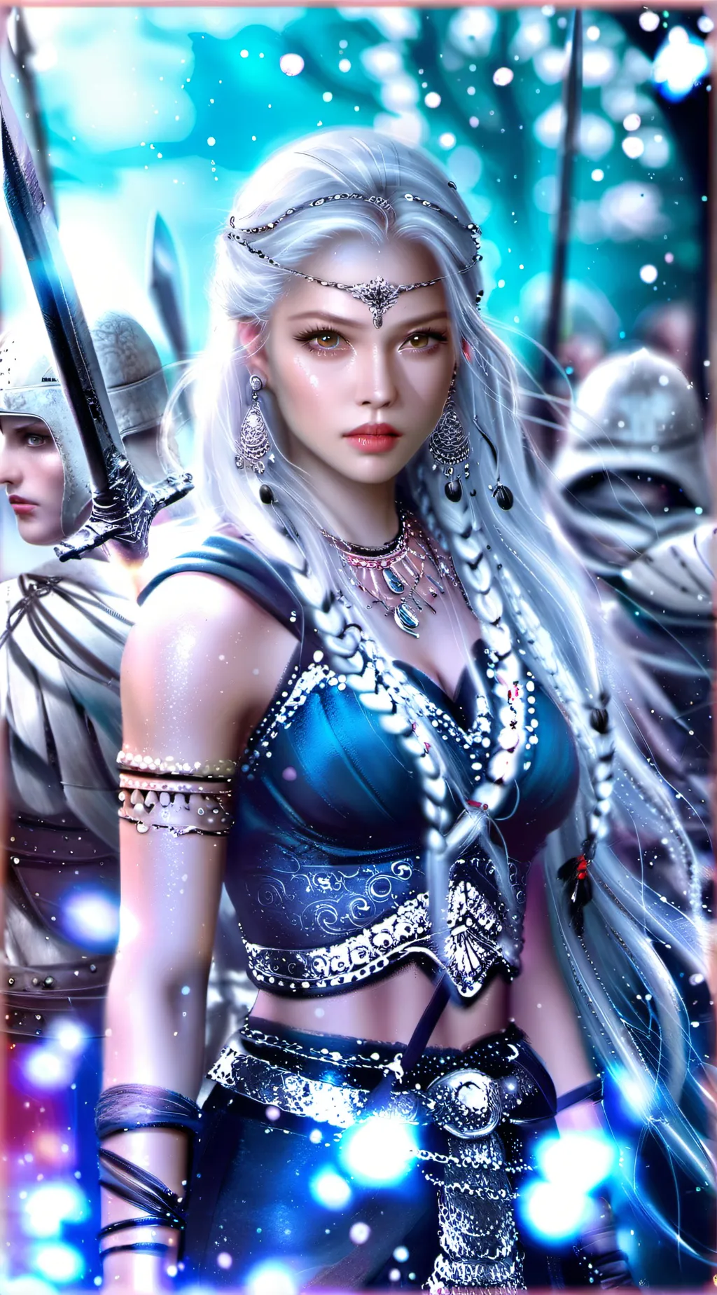 ai character: Aria background