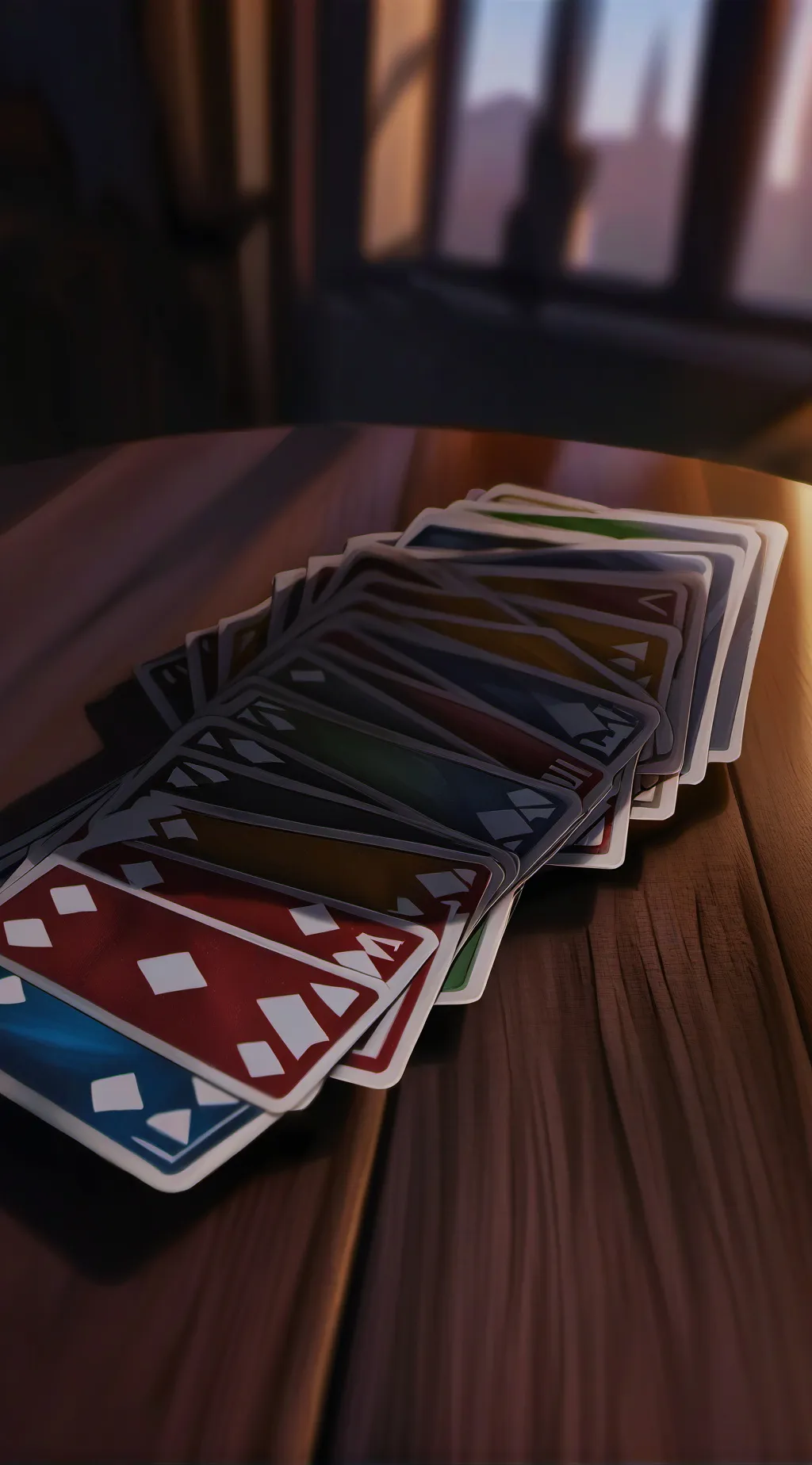 ai character: magic uno background