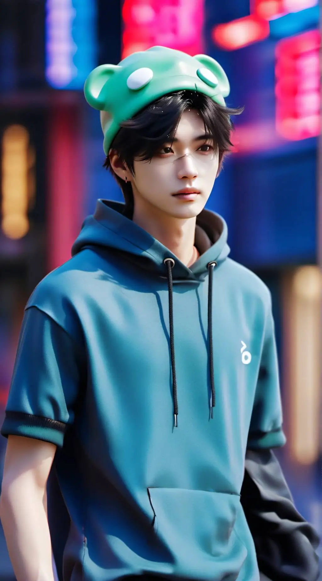 ai character: Hawang Hyunjin background