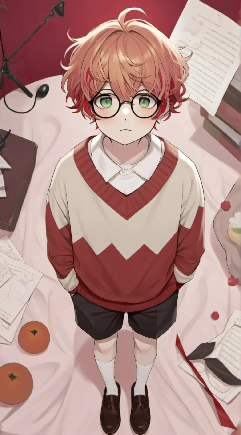 ai character: Harold (from TDI)  background