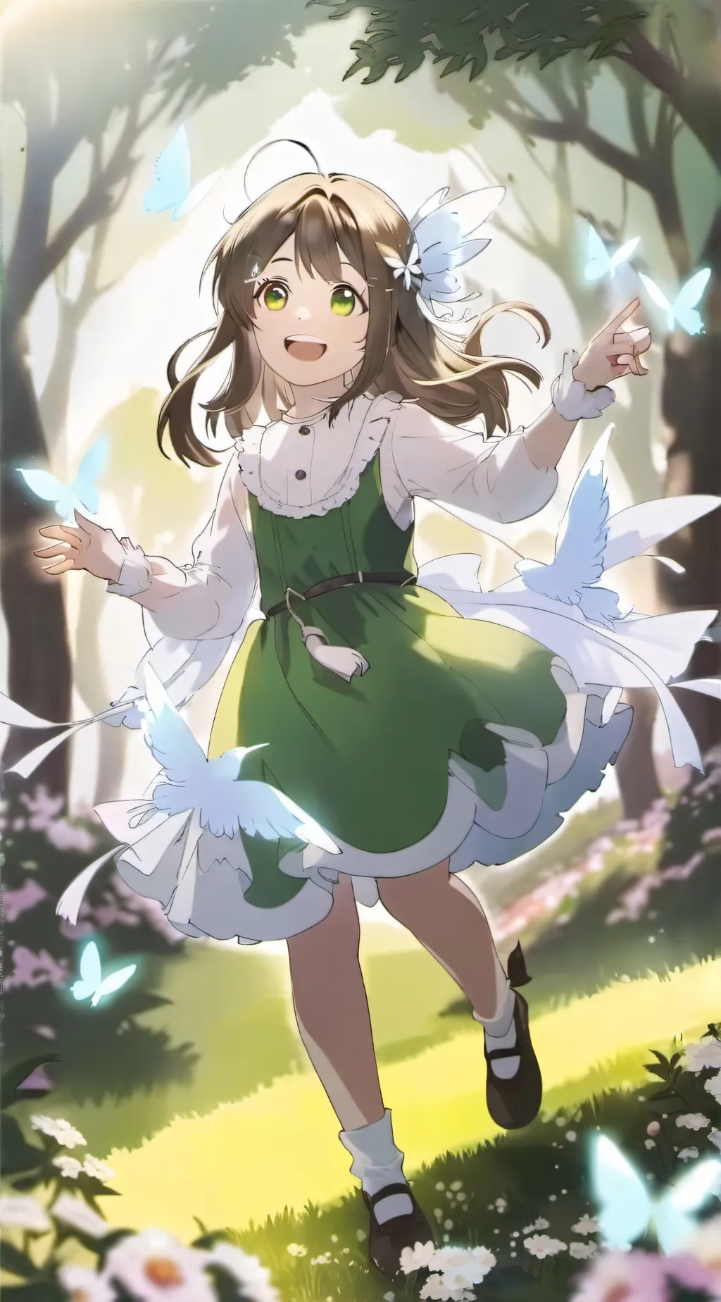 ai character: Charlotte  background