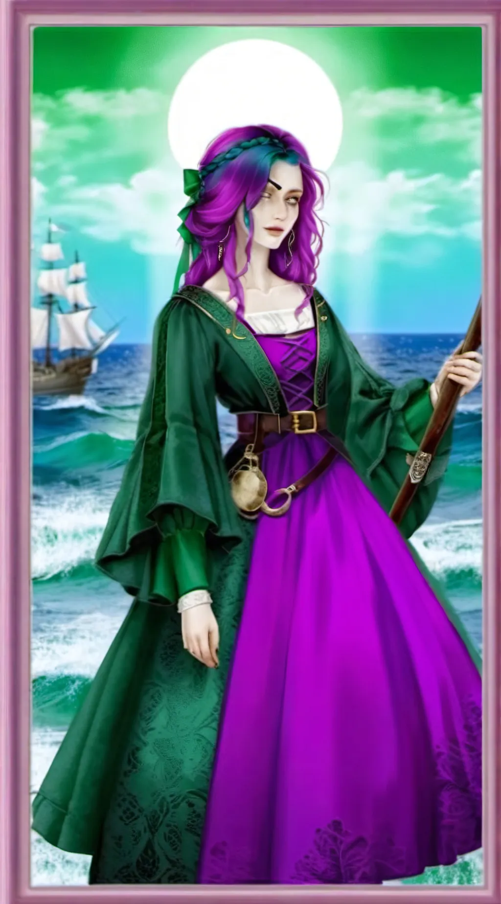 ai character: Vk...Slay background