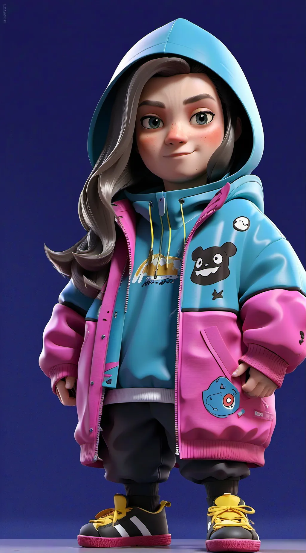 ai character: ella mai background