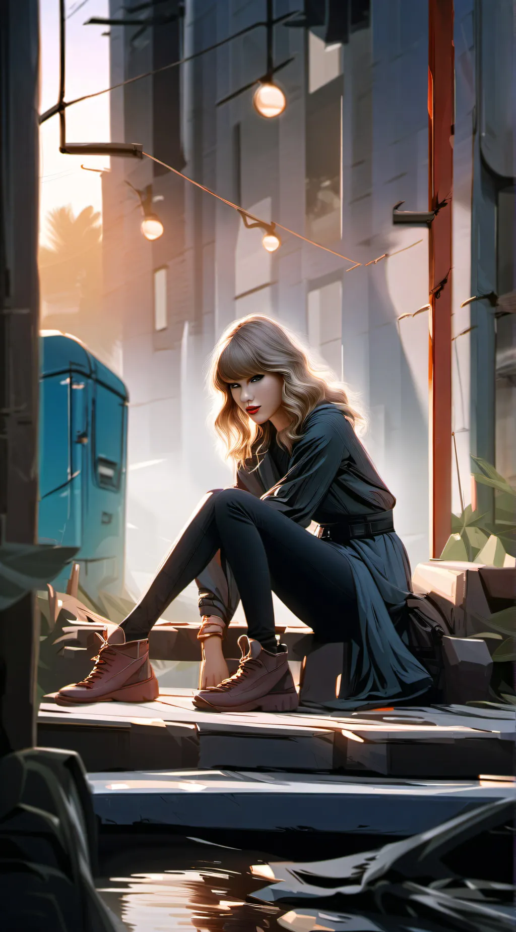 ai character: ERAS TOUR background