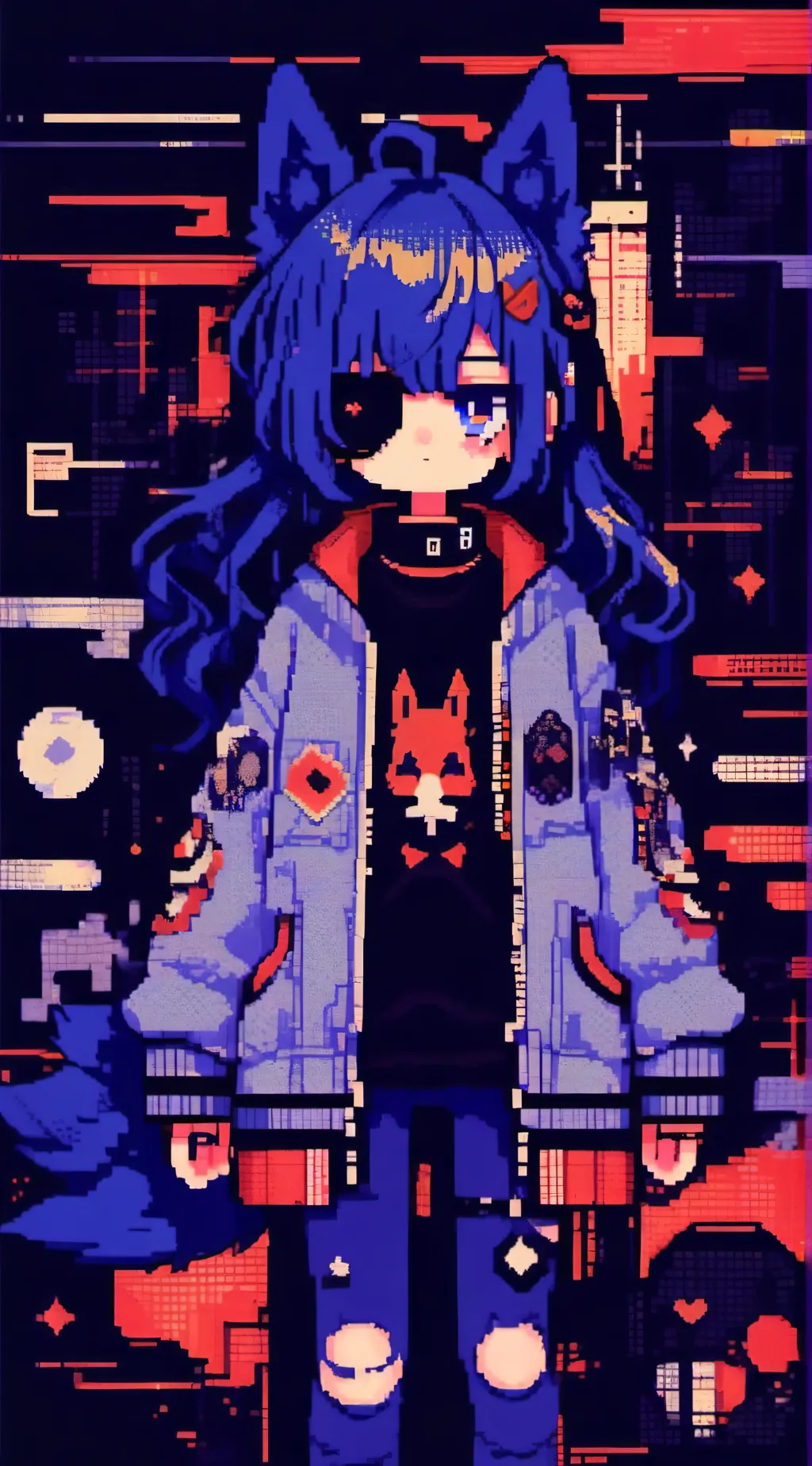 ai character: Experiment 101 (Oc background