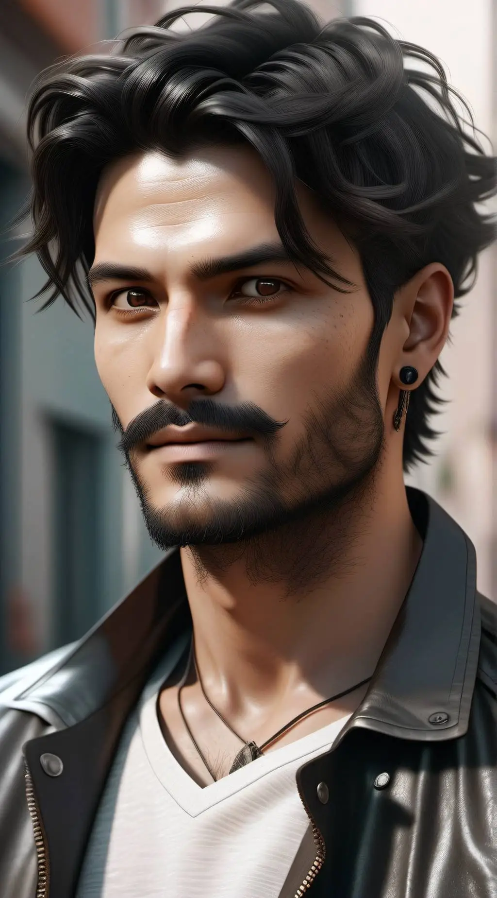 ai character: Daniel ⚏ your dad background