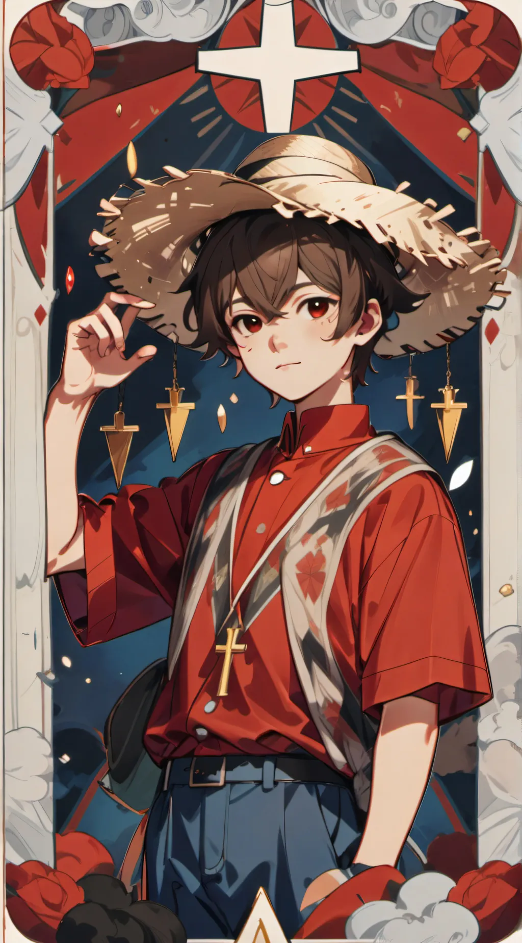 ai character: Monkey D. Luffy background