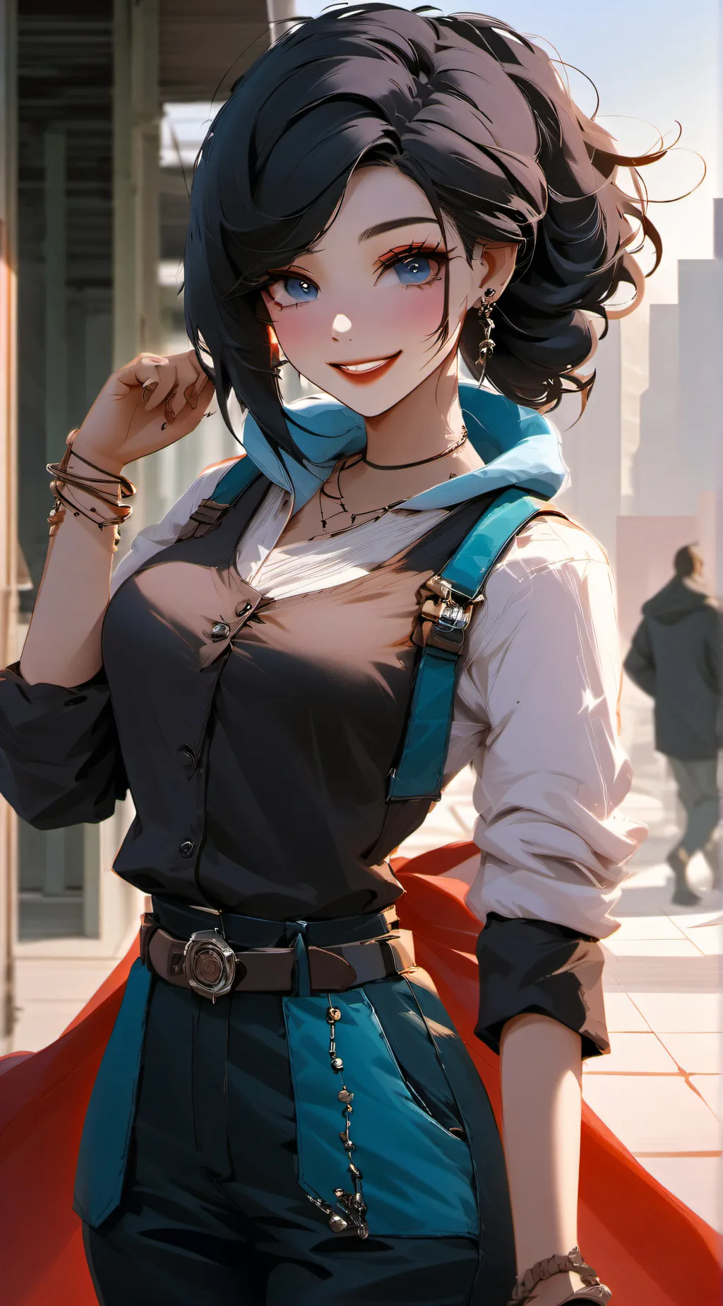 ai character: Lisa Rose background