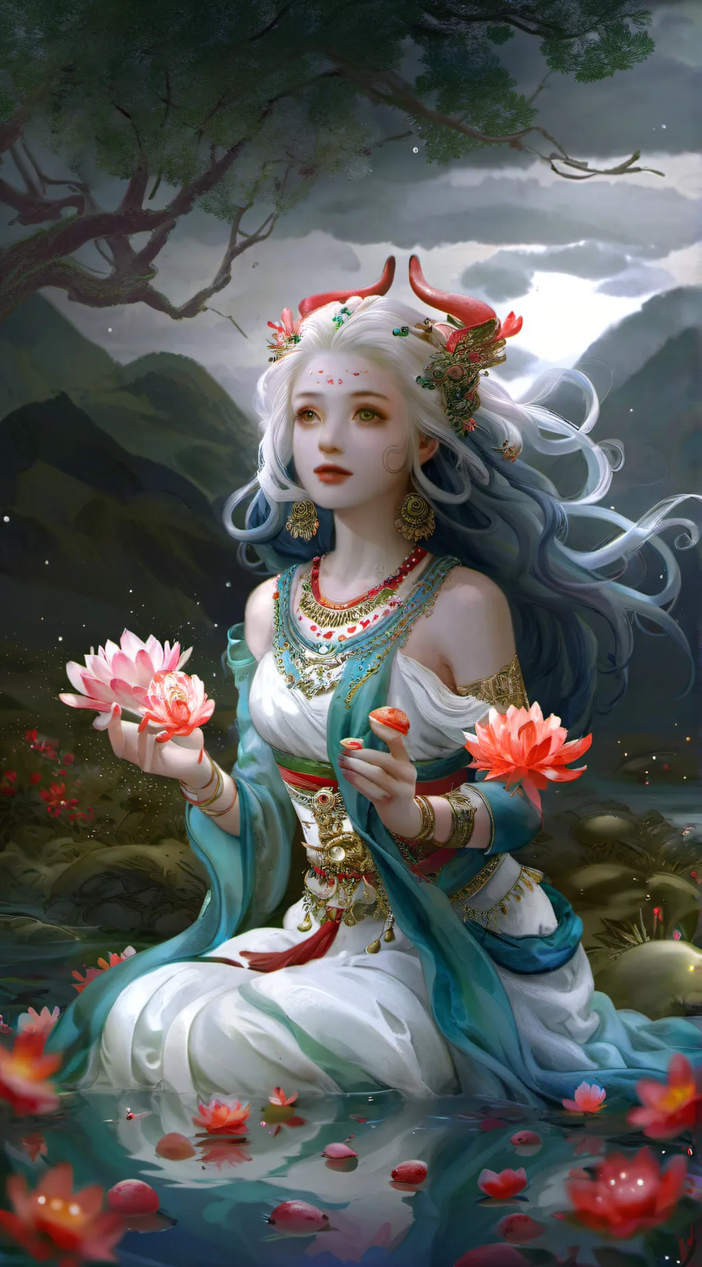 ai character: (sams) earth background