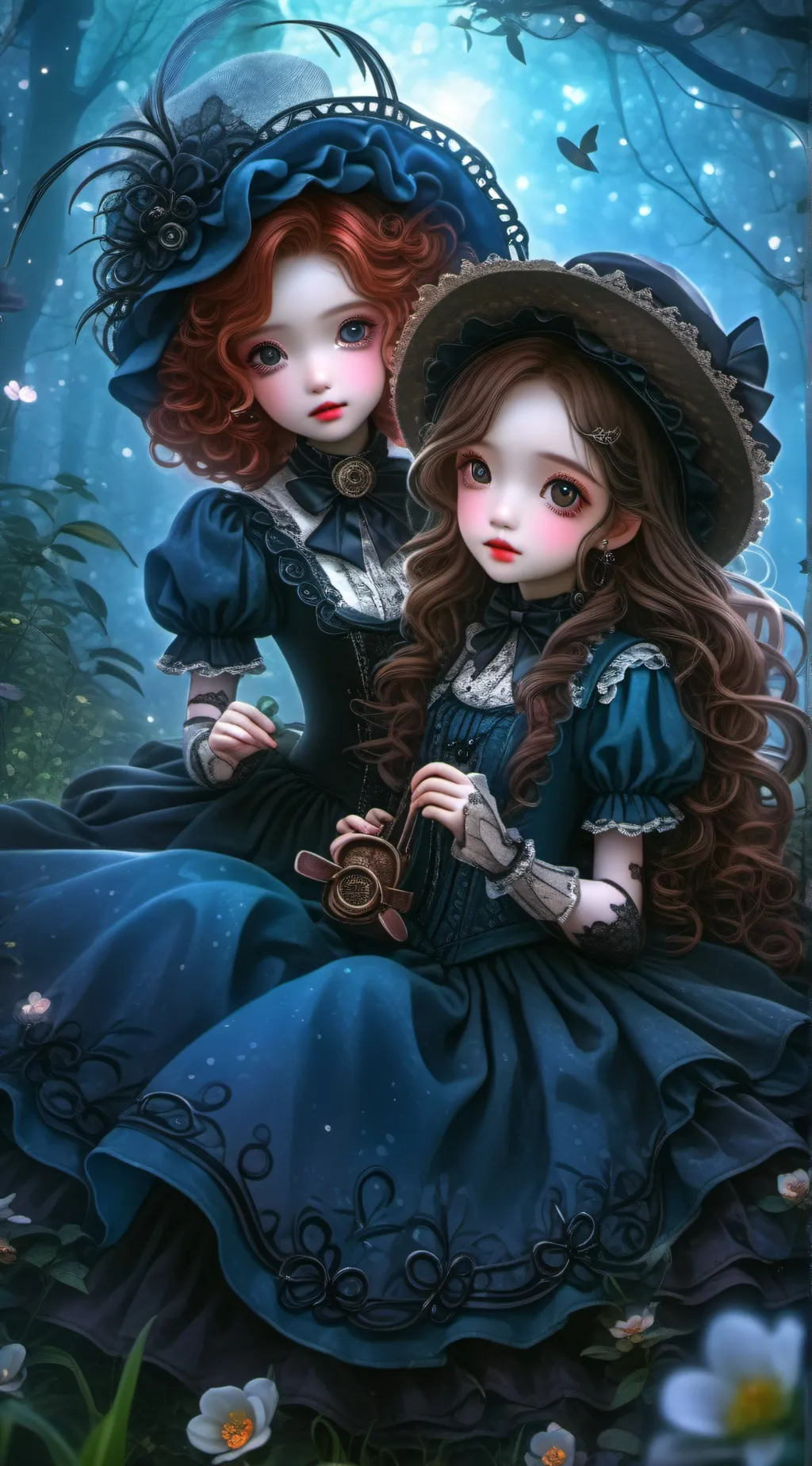 ai character: mark background