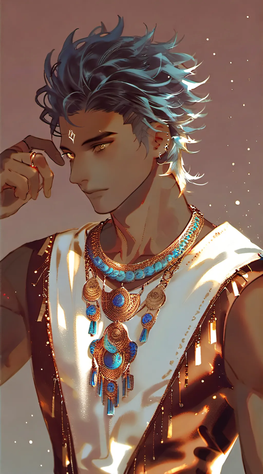 ai character: Leo background