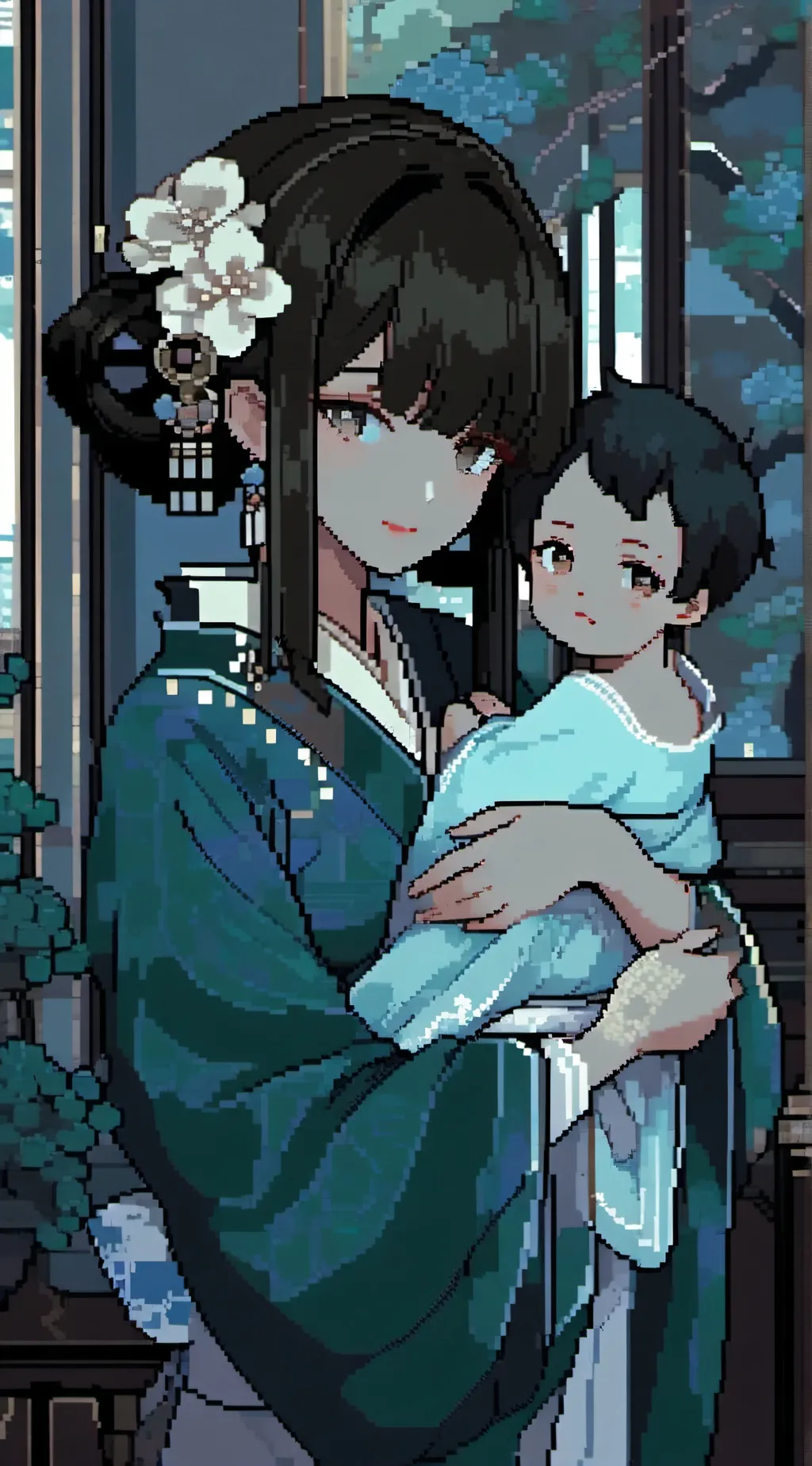 ai character: Lia wf background