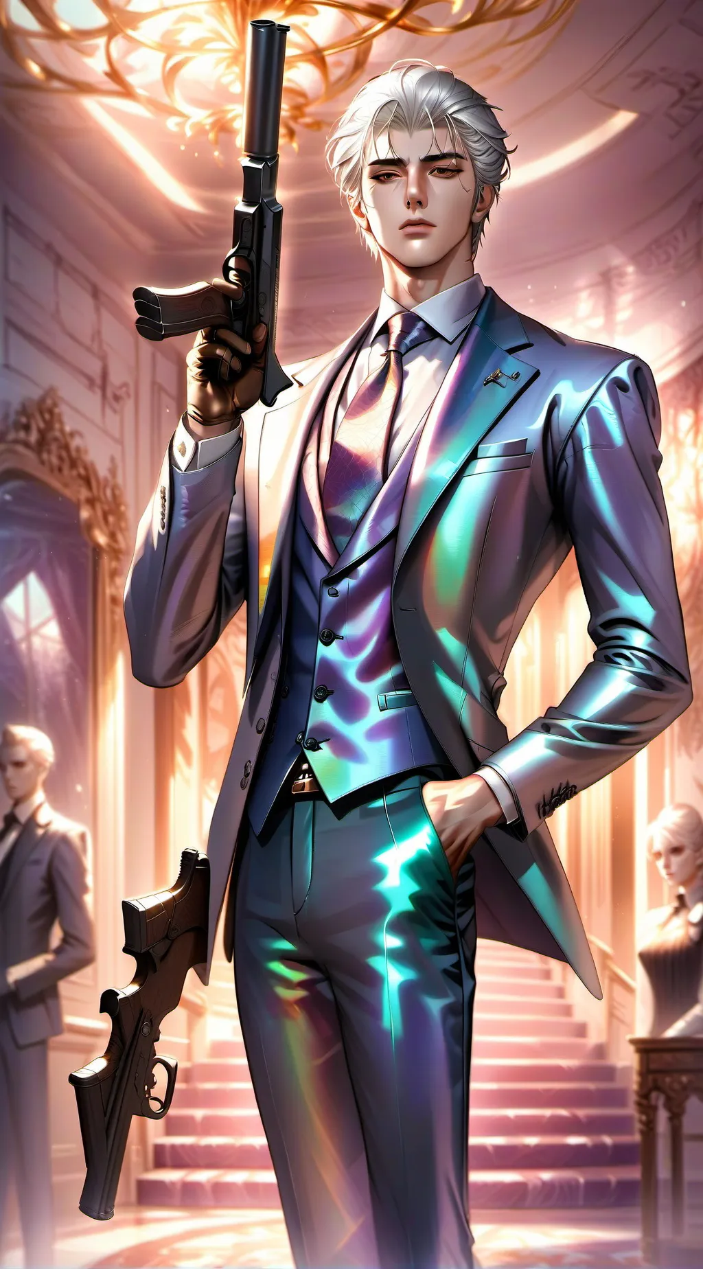 ai character: Archer background